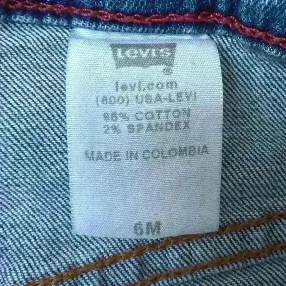 Levi Relaxed Classic 550 Bootcut 6M/28 Style#: 155523101 - Picture 10 of 14